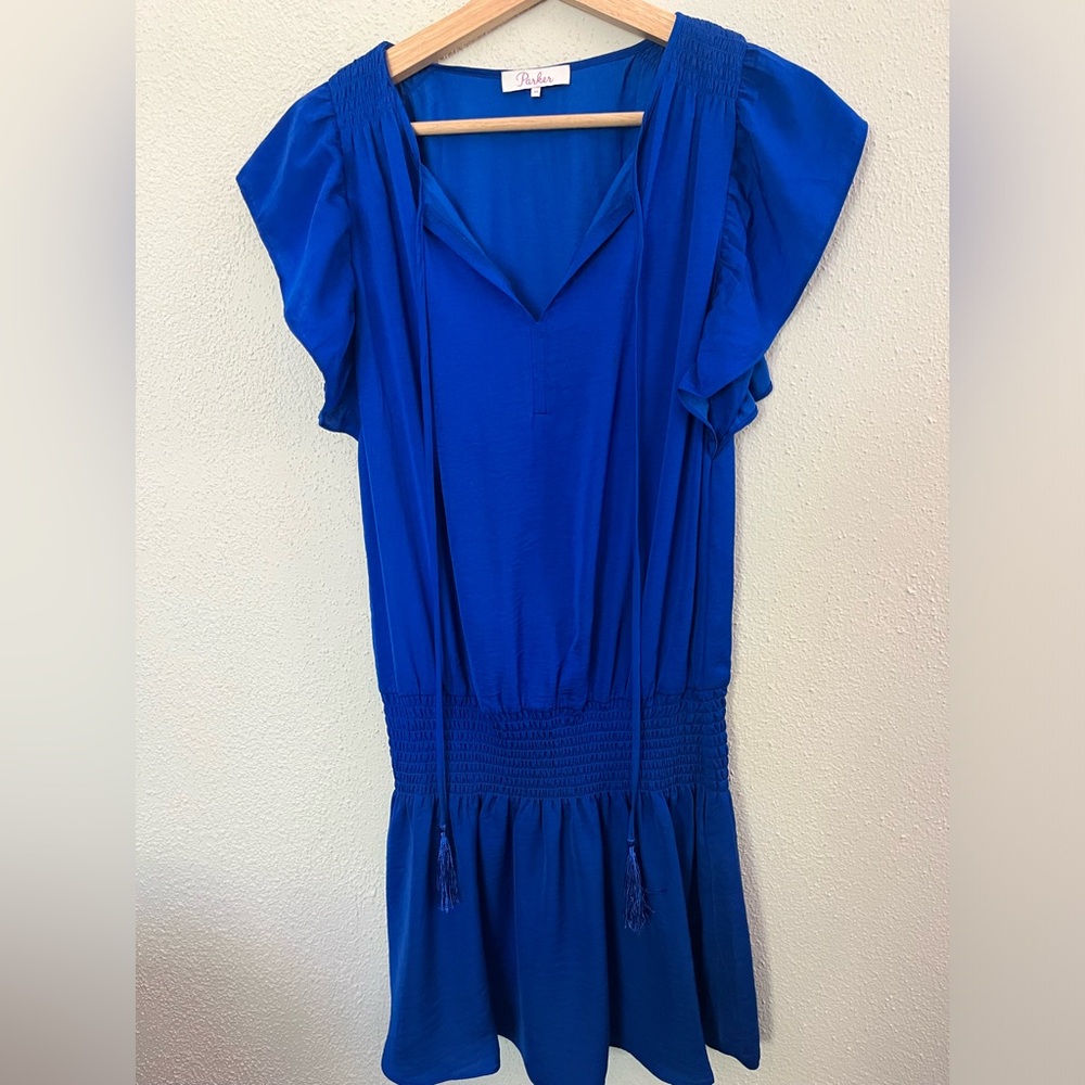 Parker Flutter Sleeve Mini Dress